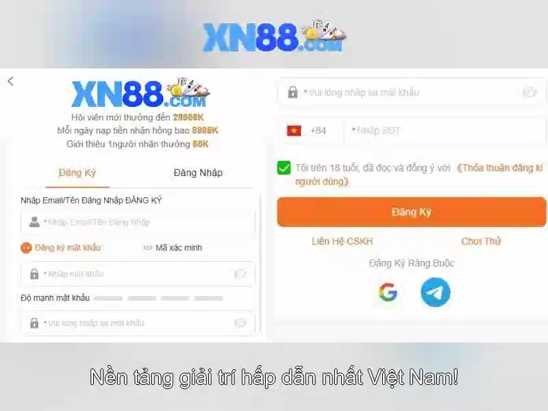 xn88: nền tảng chơi và cược trực tuyến an toàn